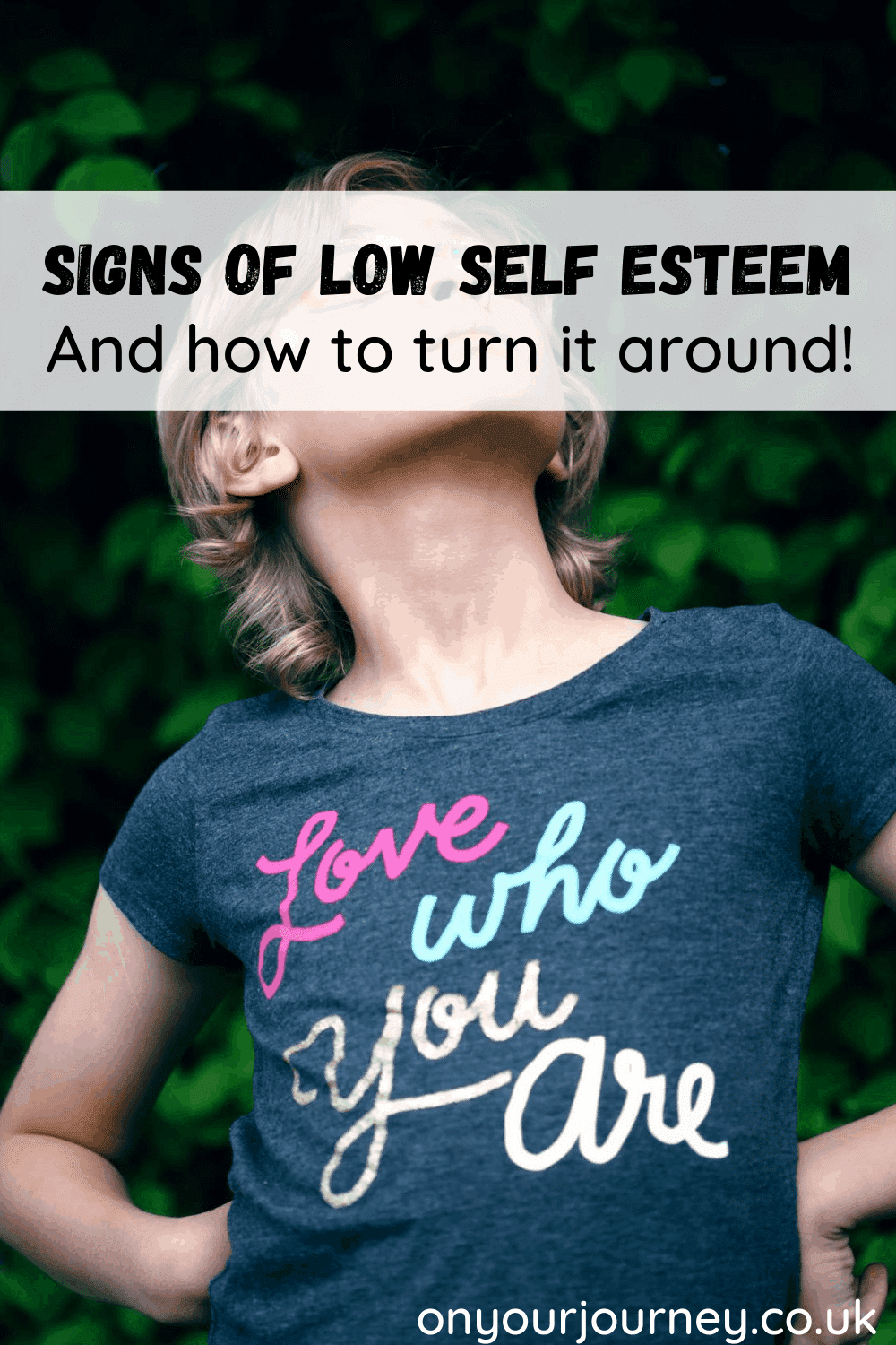 signs you have low self esteem and how to turn it around