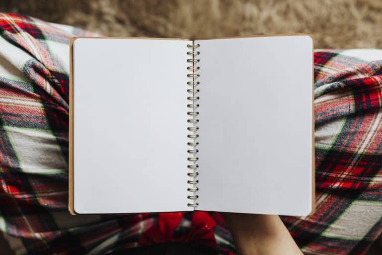 Christmas journal writing