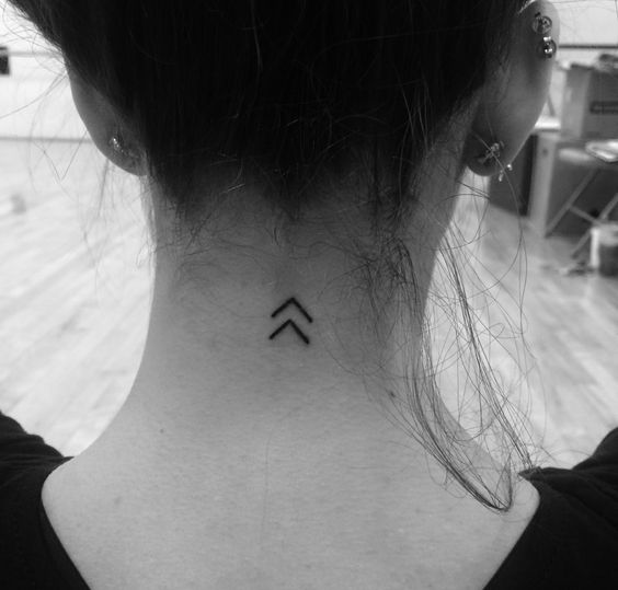 viking symbol chevron tattoo meaning
