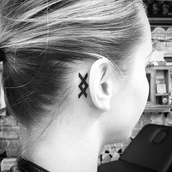 viking symbol inguz tattoo meaning