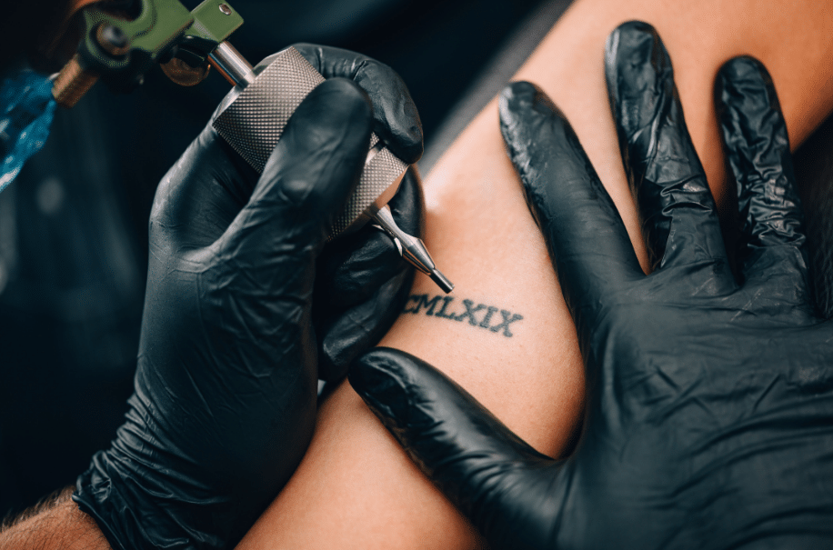 roman numerals tattoo