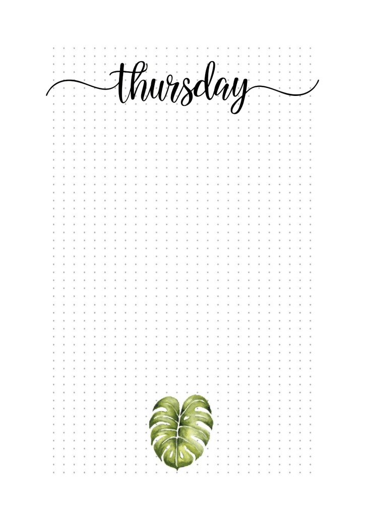 free printable bullet journal dot grid paper