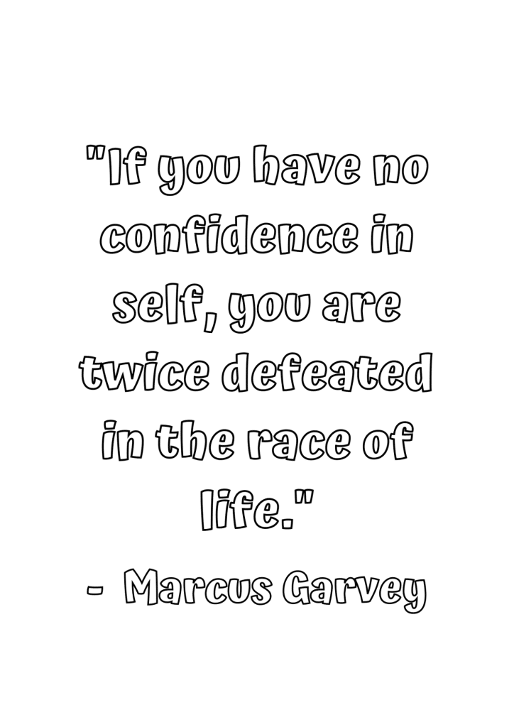 confidence quote black history quotes