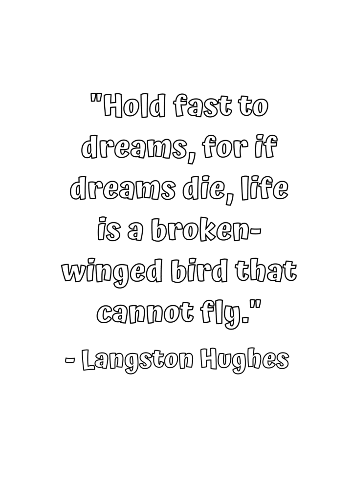 hold fast to dreams quote