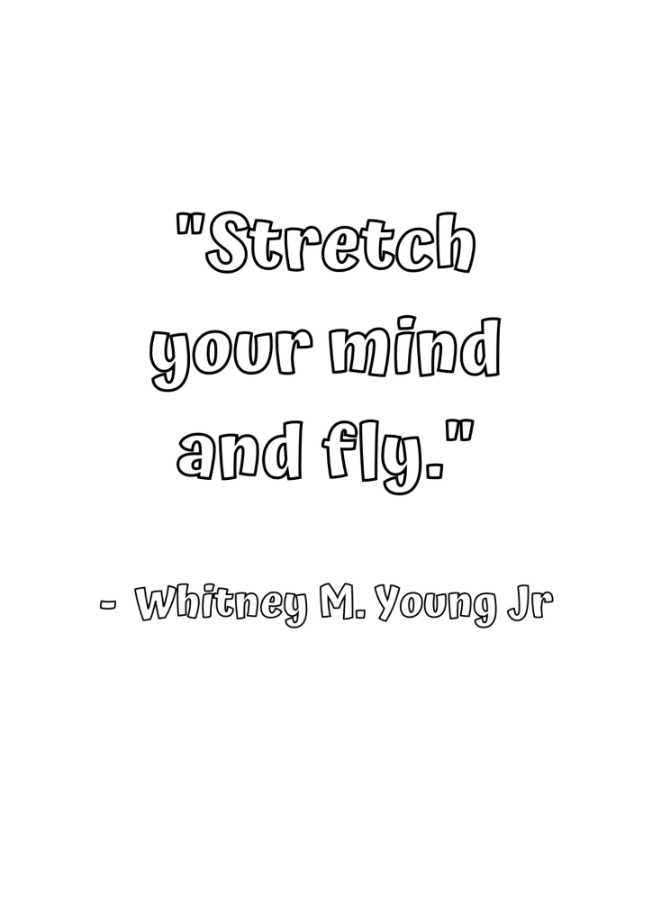 stretch your mind and fly quote