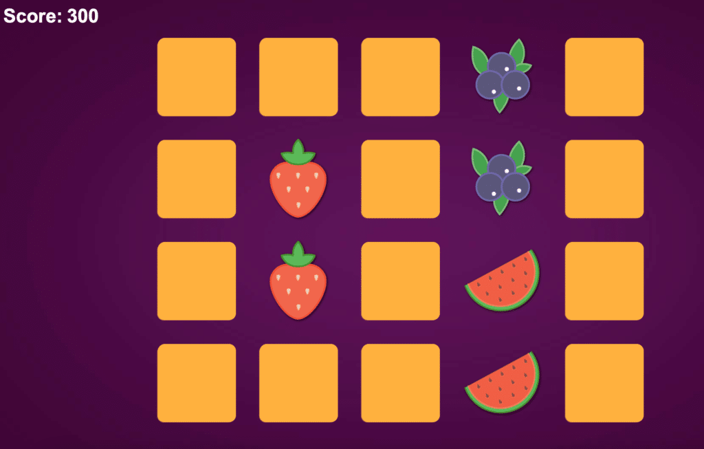 fruit match
