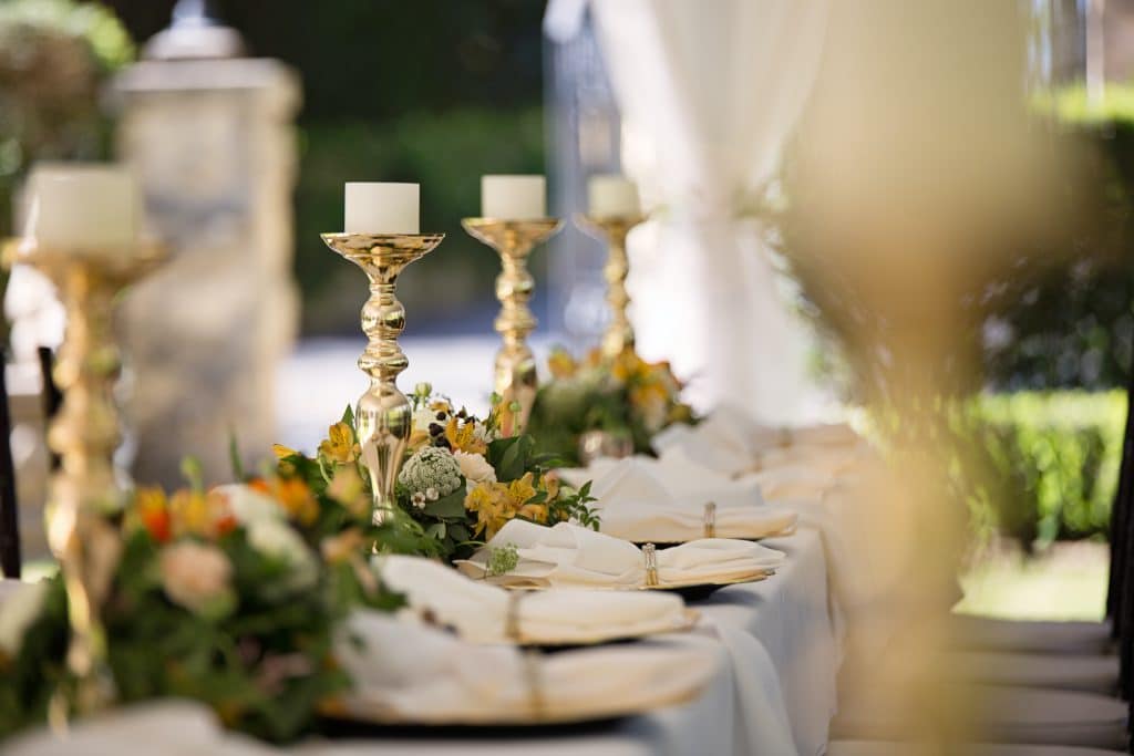 gold yellow wedding