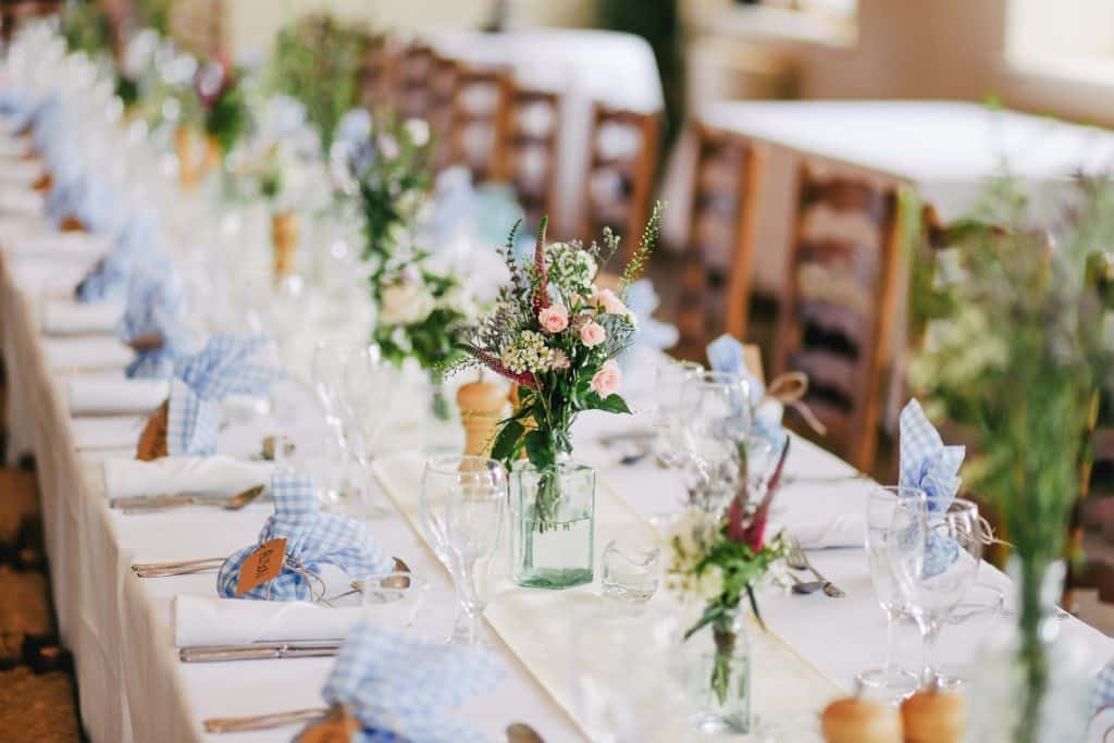 cornflower blue wedding color
