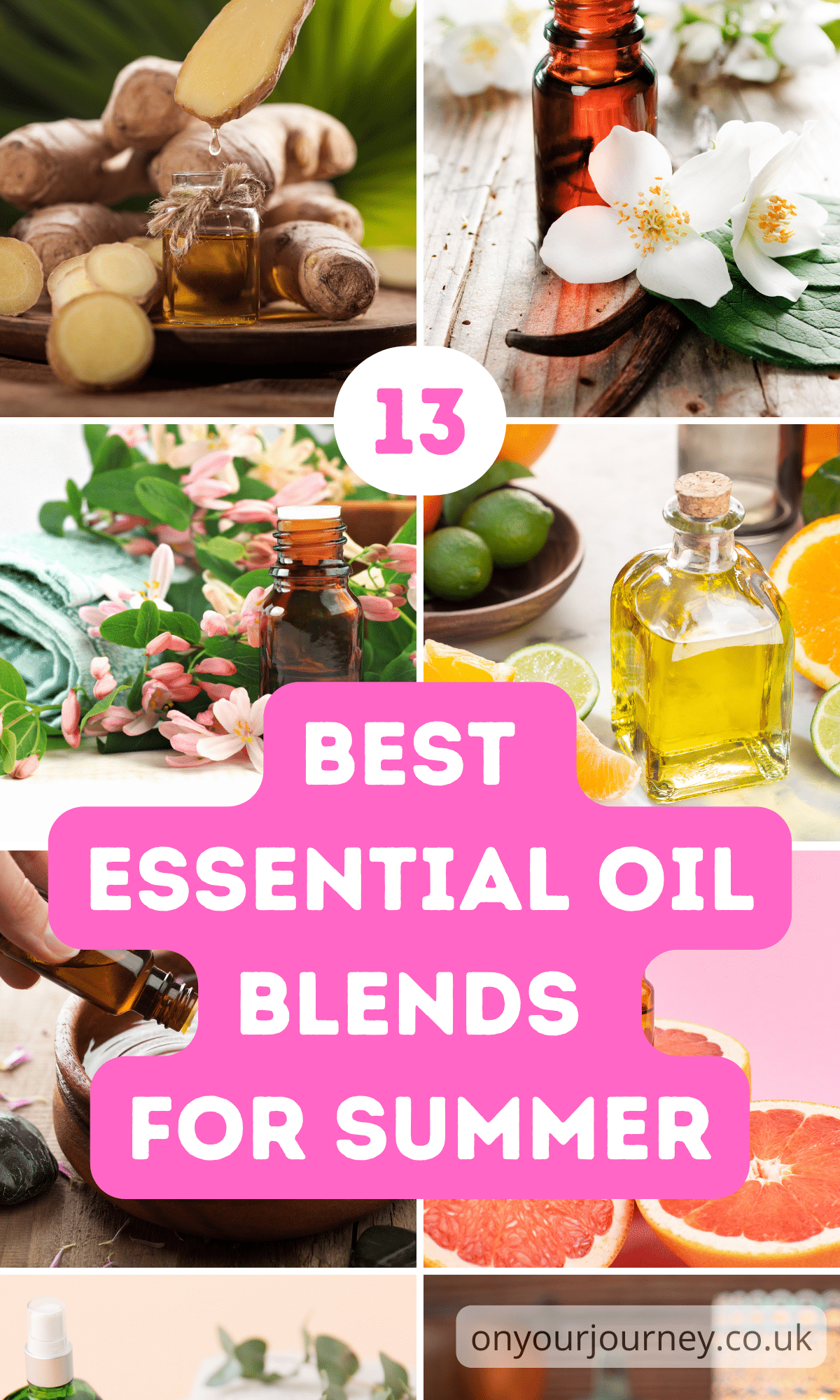 the best essential oil blends and recipes for summer