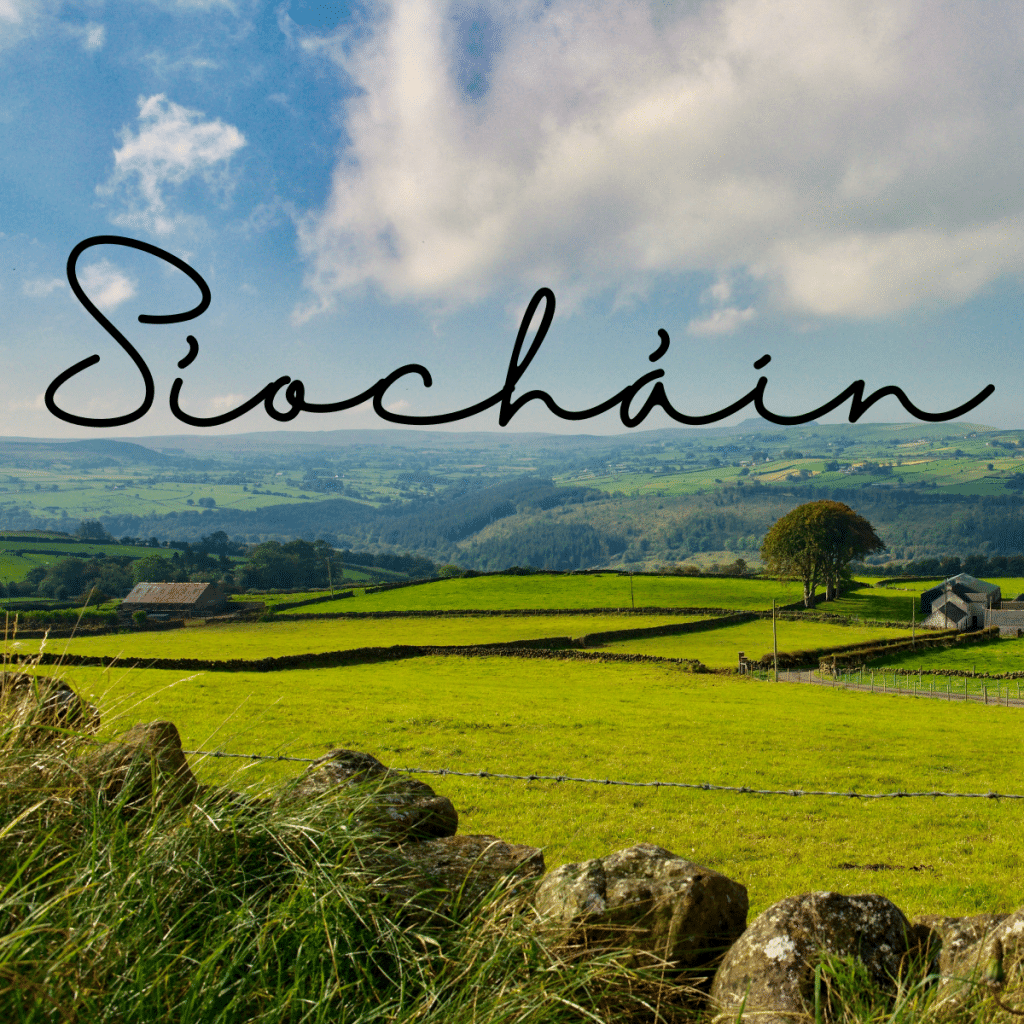 siochain Irish word for peace