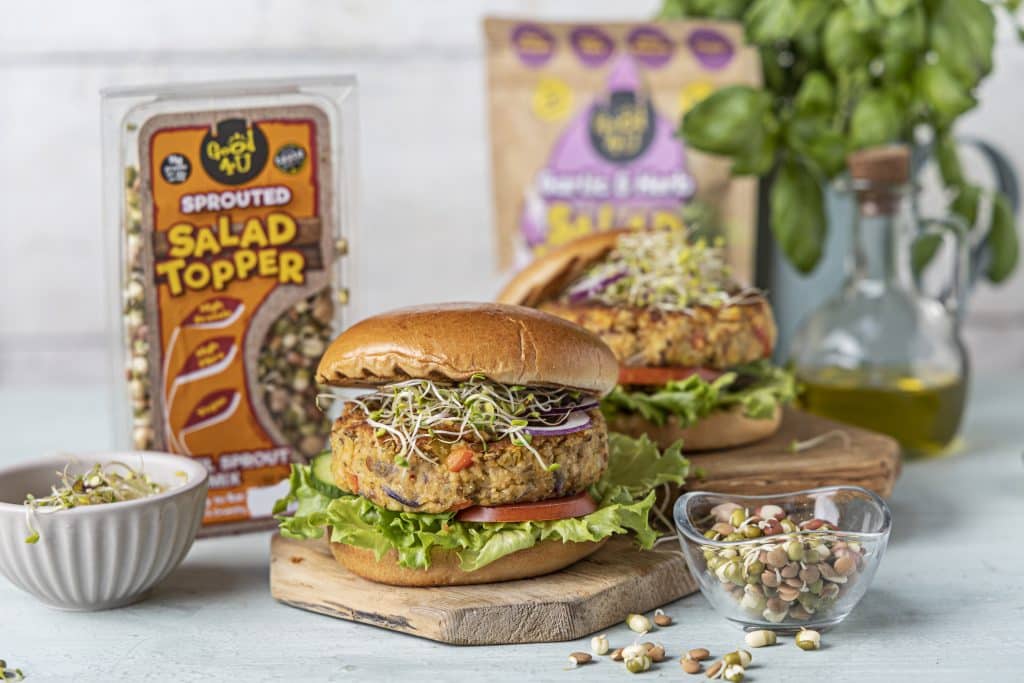 lentil and chickpea veggie burger recipe