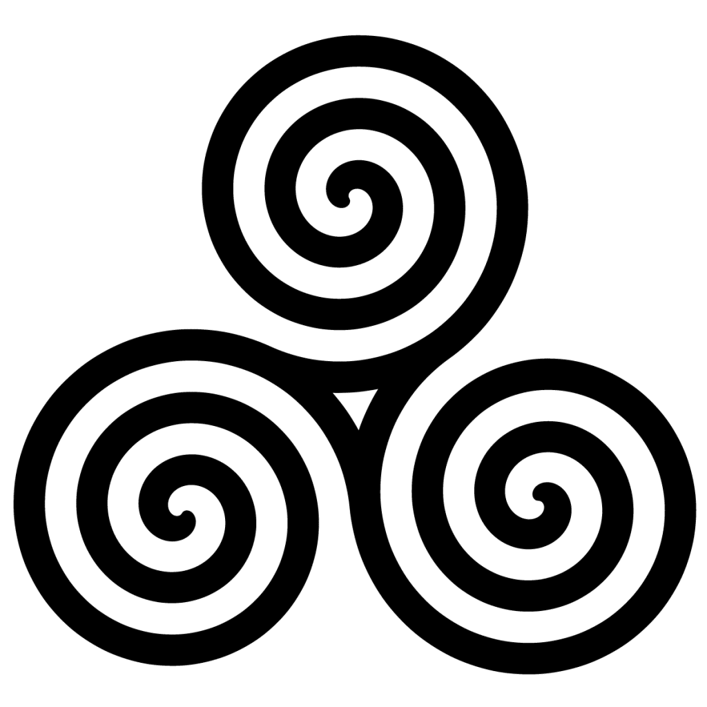 triskele celtic spiral