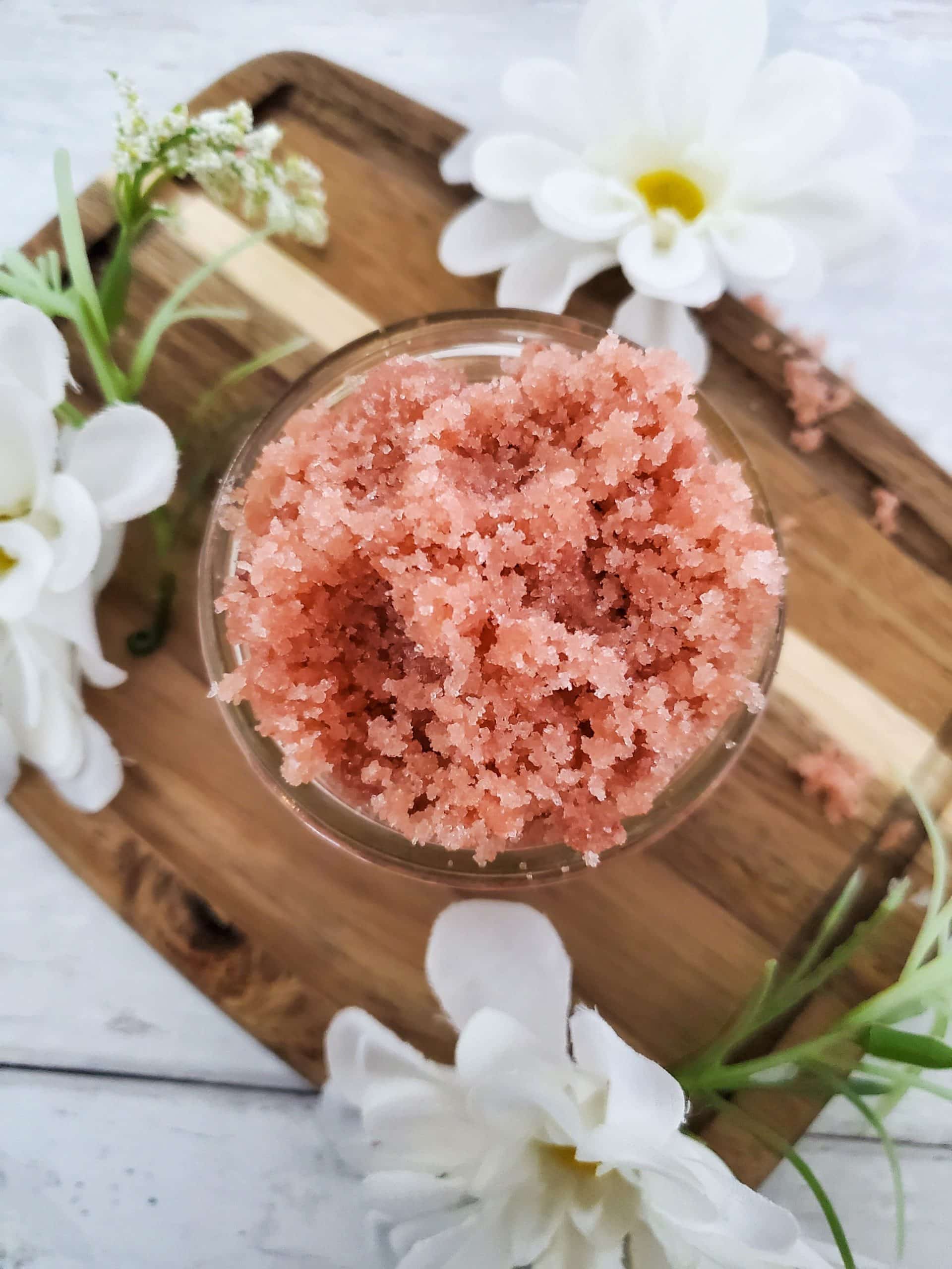 DIY Honey Almond Sugar Scrub for Exfoliation
