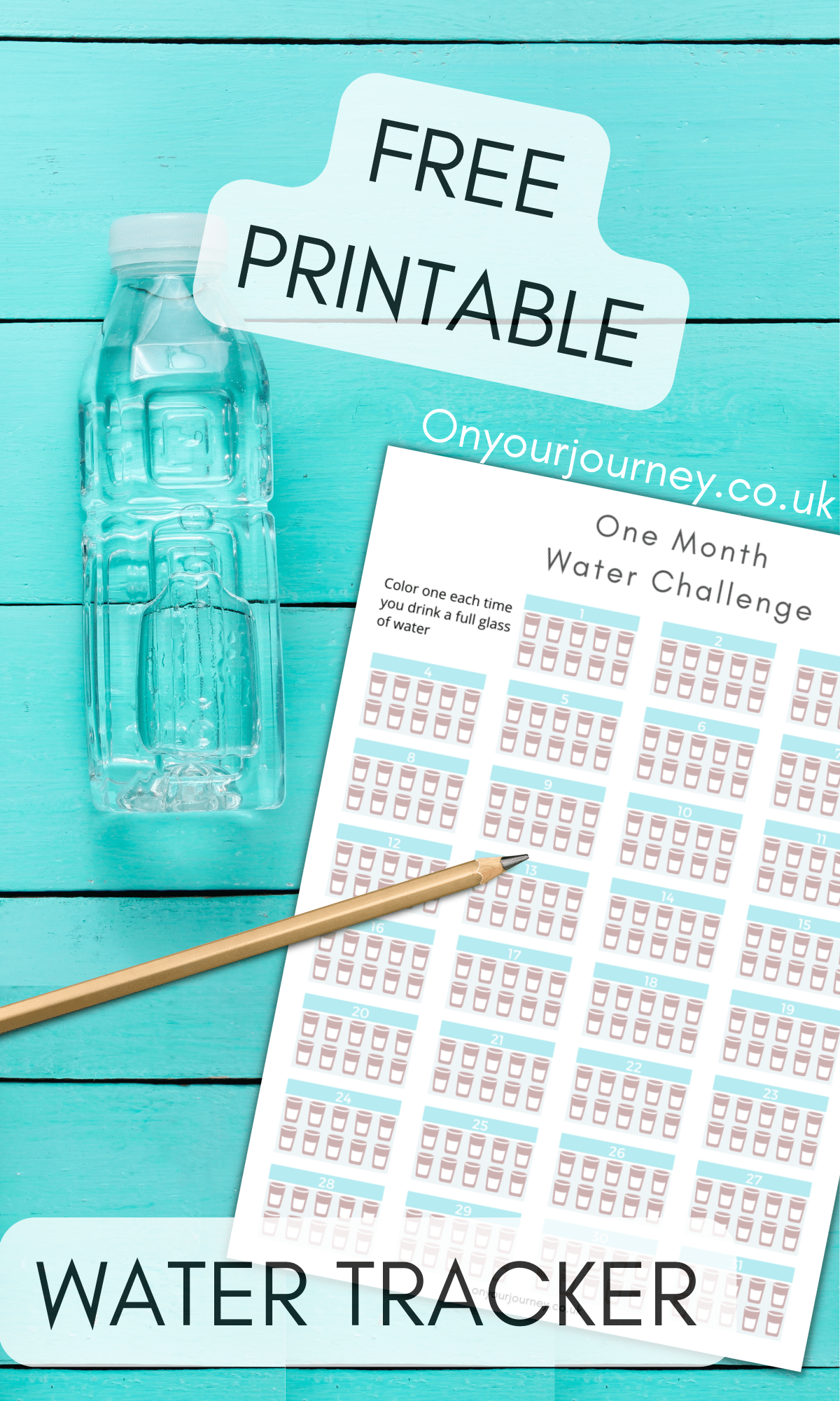 free printable water tracker download 