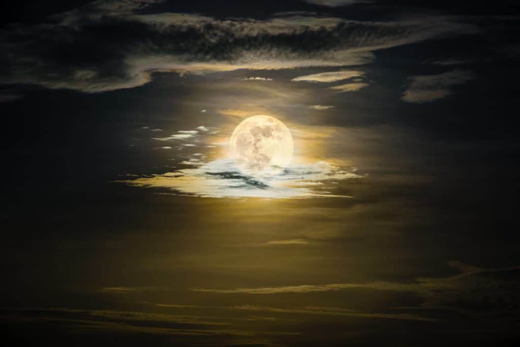 full moon tarot card cleansing