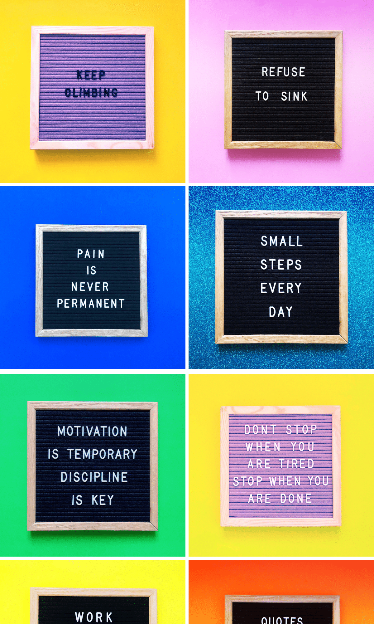 motivational workout words 