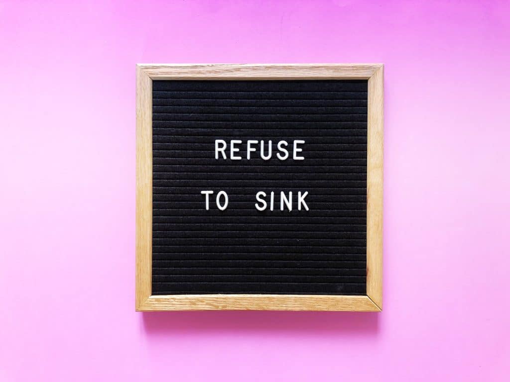 refuse to sink 