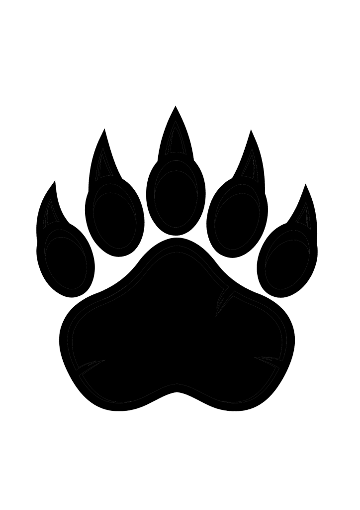 bear claw shape 