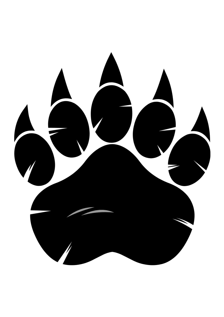 bear claw tattoo design 