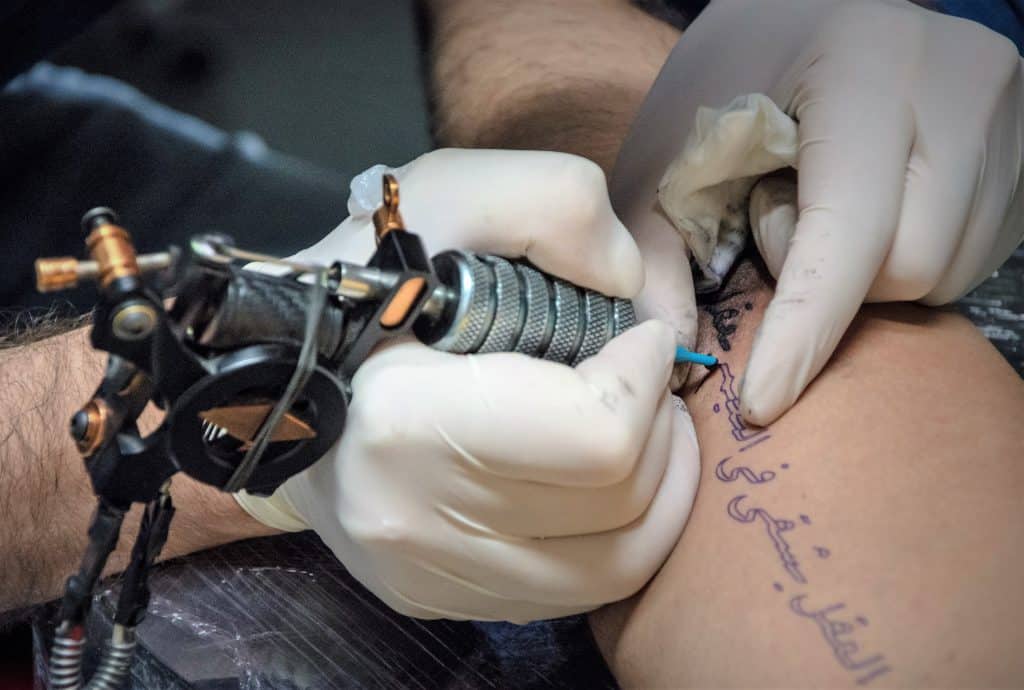 getting an arabic tattoo