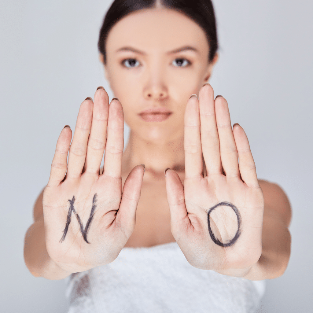 benefits of saying no