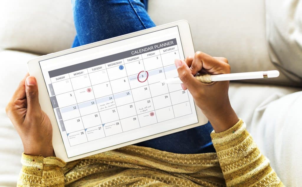 check your calendar