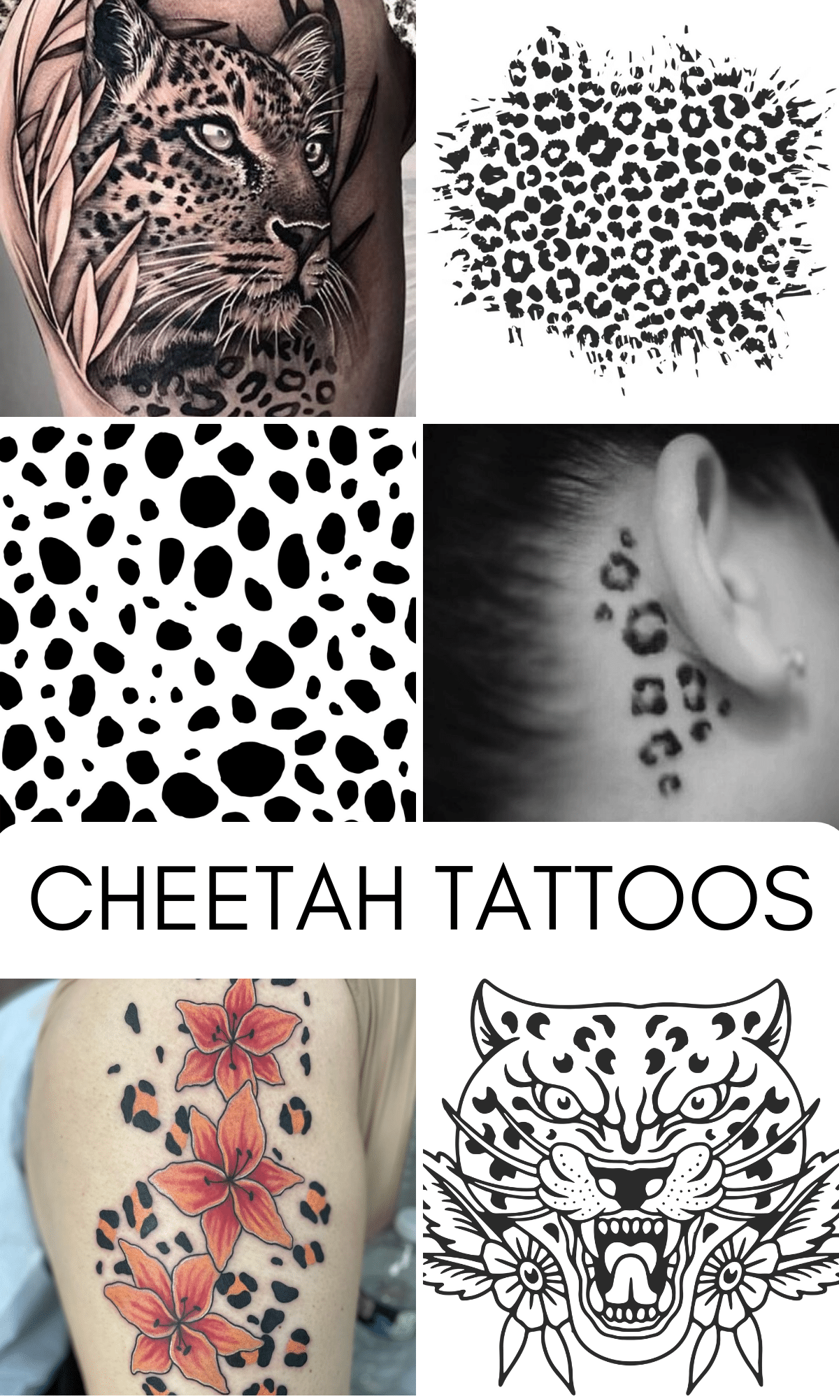 cheetah print tattoo meaning and gorgeous cheetah print tattoo inspiration