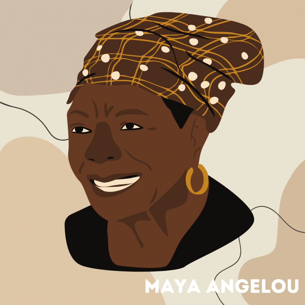 Maya angelou illustration 