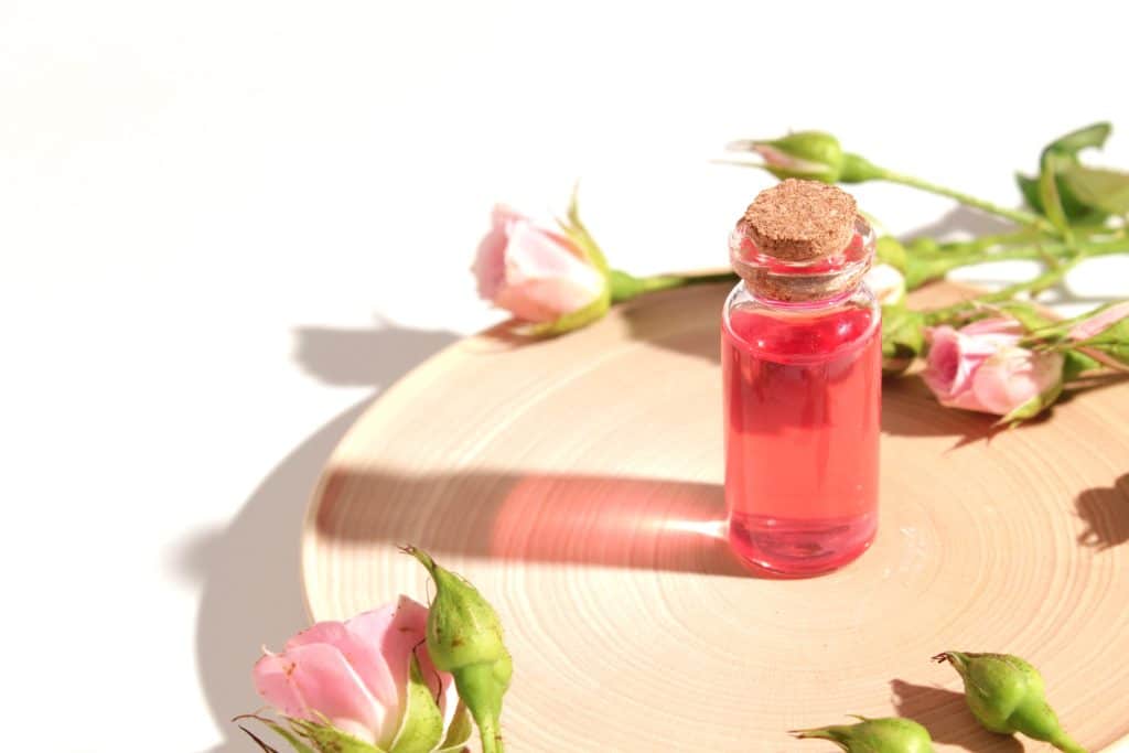 home-made rose water