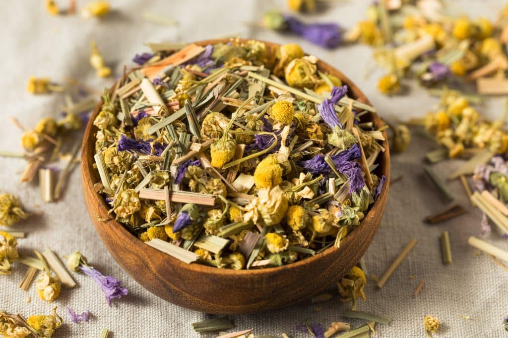 dried chamomile
