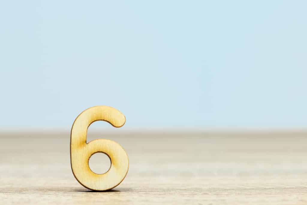 significance and meaning of the number 6