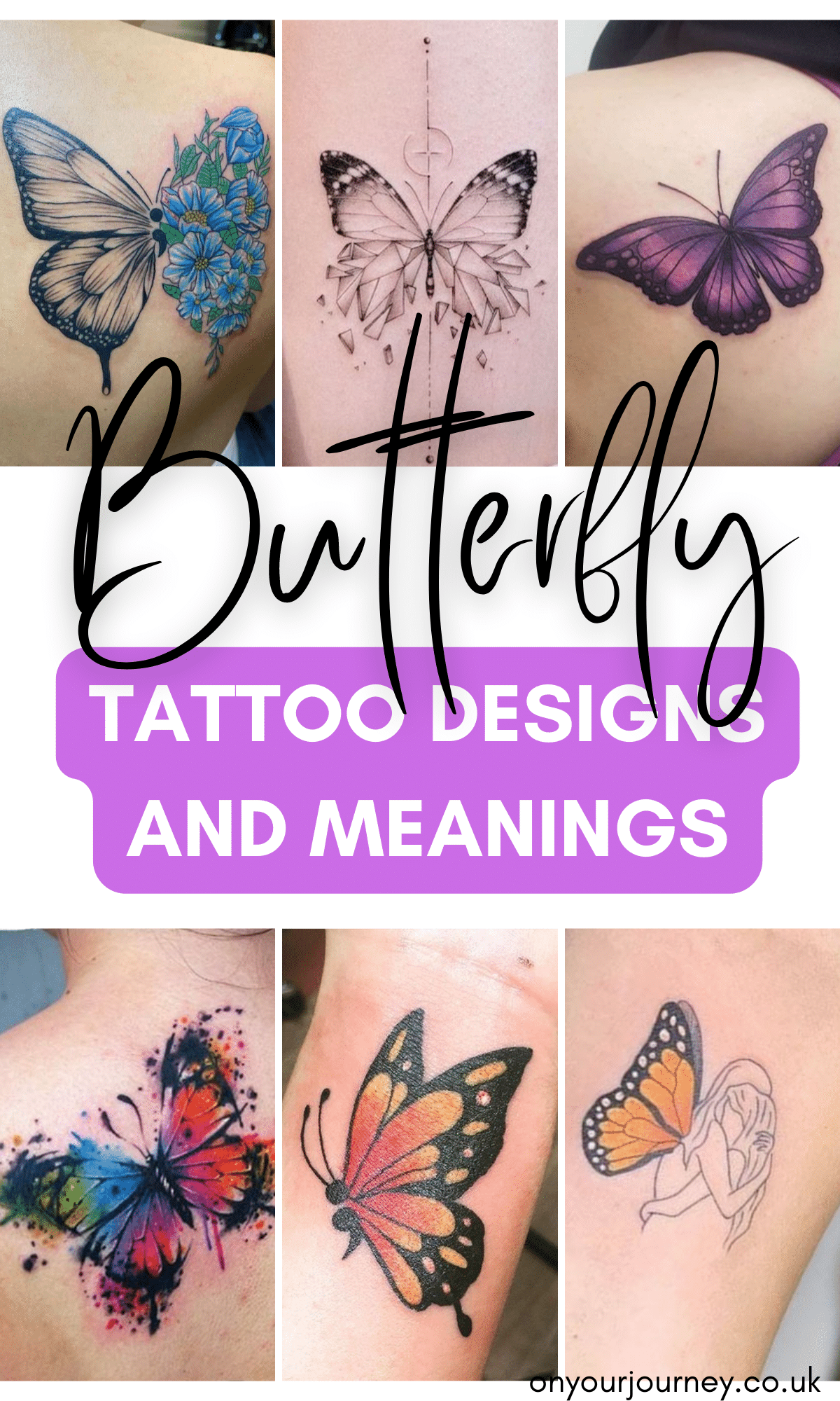 butterfly tattoo designs and meanings