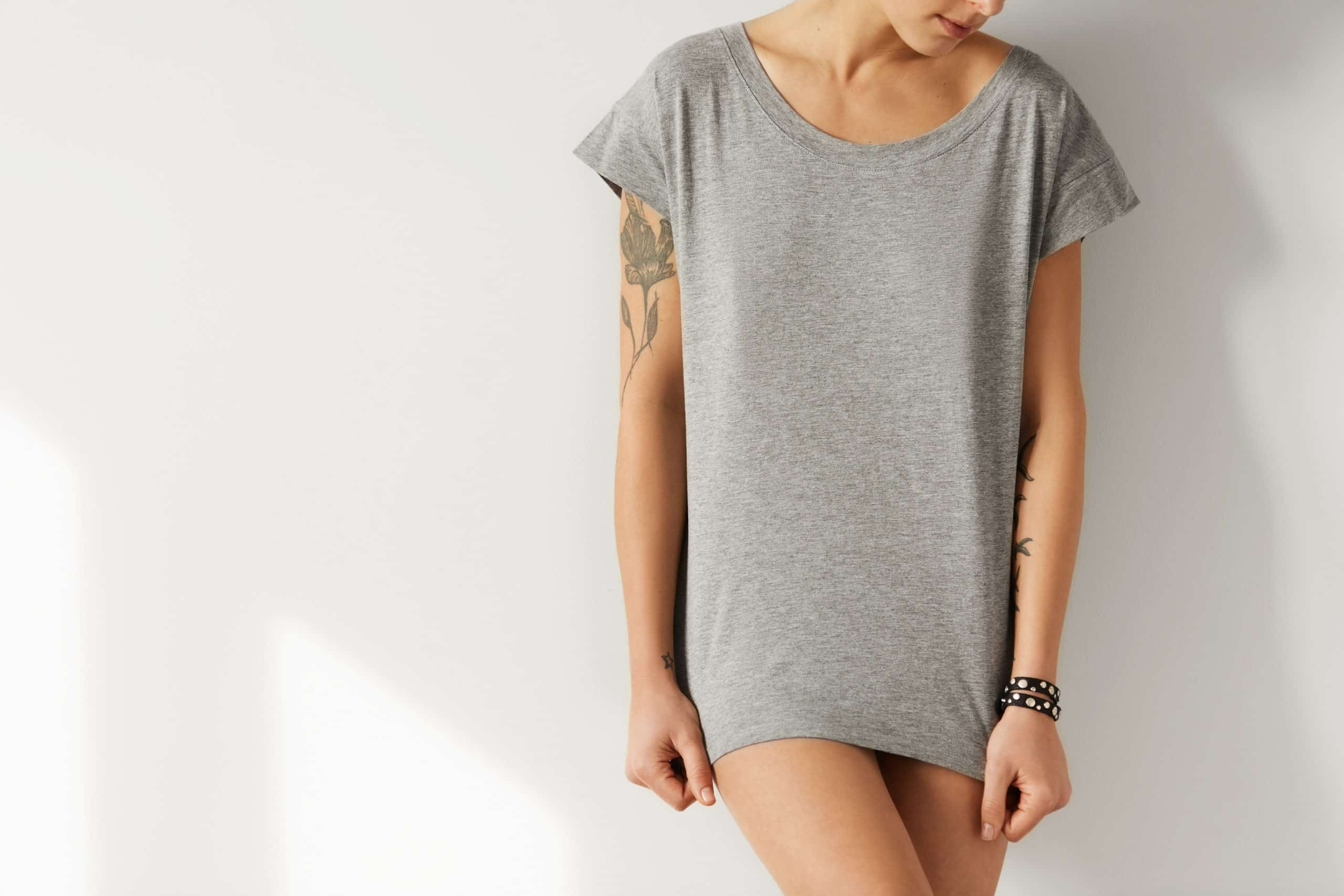 loose clothing with tattoos 