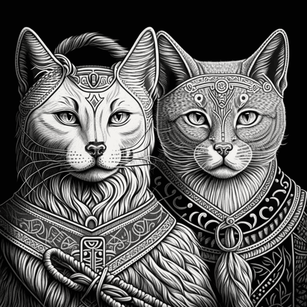 freyja's cats norse mythology