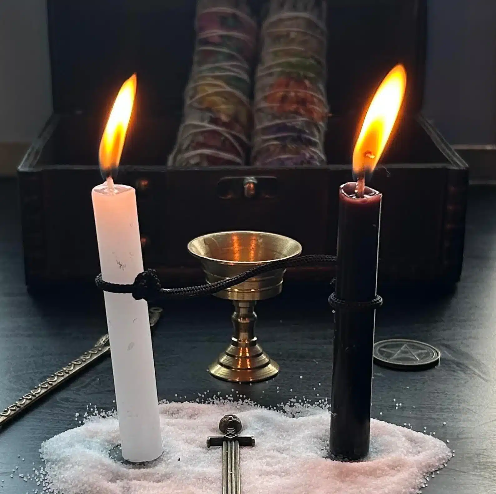 cord cutting candle ritual