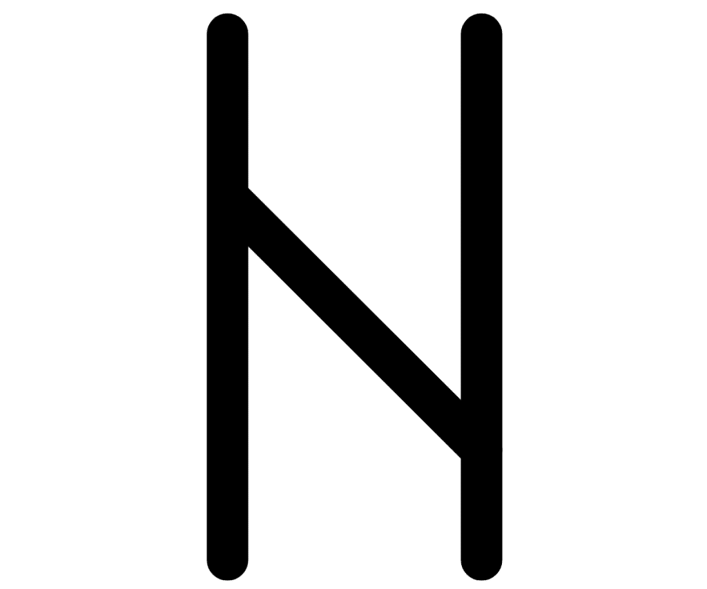 hagalaz rune symbol meaning