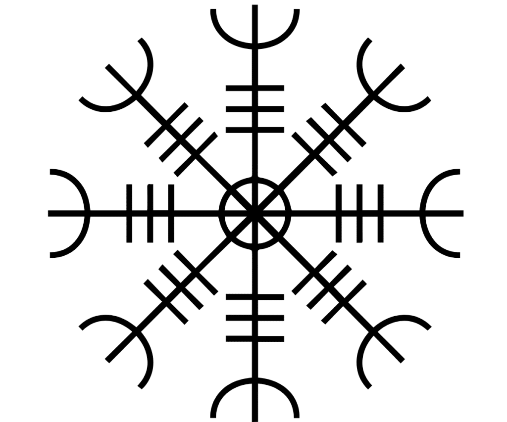 helm of awe viking symbol
