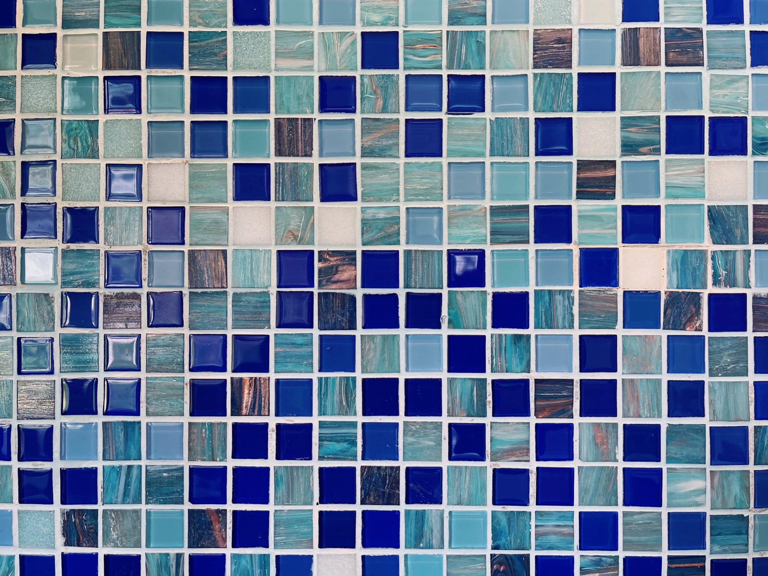 different shades of blue 