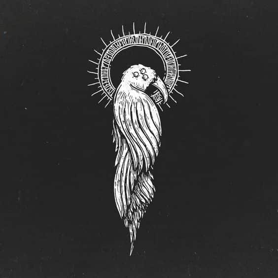 hugging and Munin odin's ravens tattoo idea