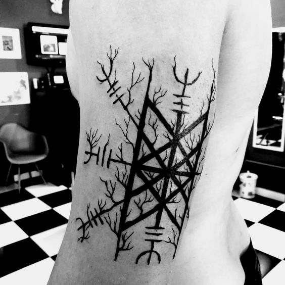 web of wyrd tattoo viking tattoo idea