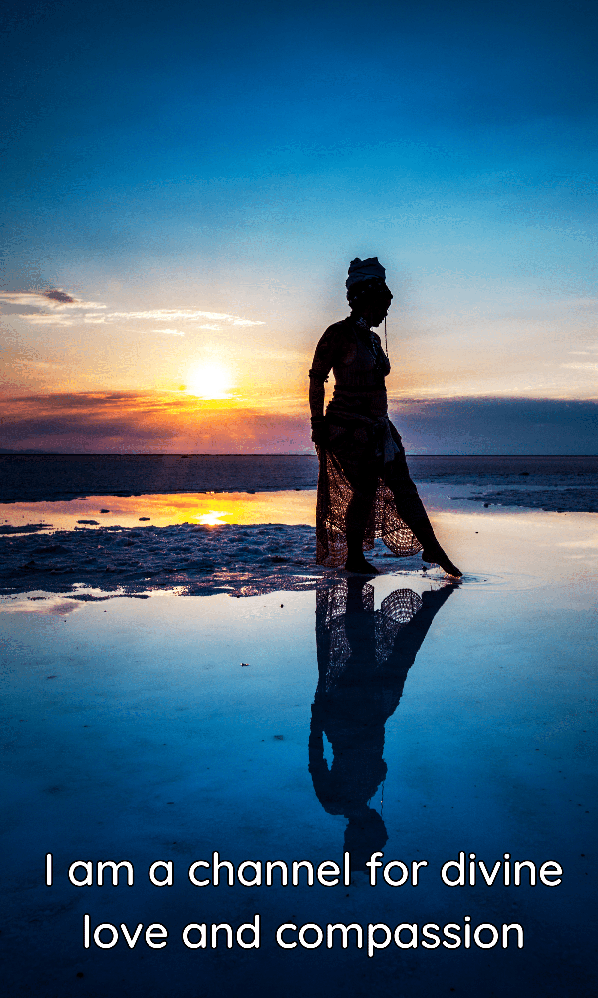 I am a channel for divine love and compassion