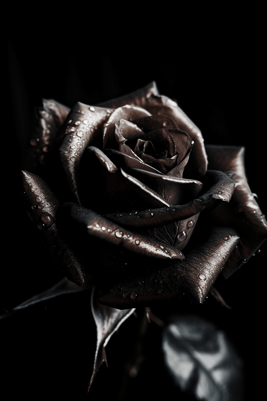 The Meaning And Symbolism Of A Black Rose On Your Journey