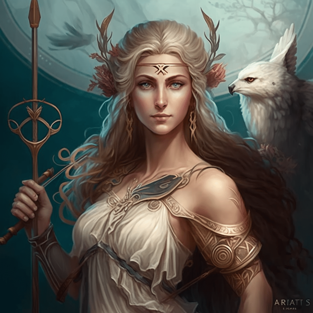 Artemis Ancient Greek moon goddess
