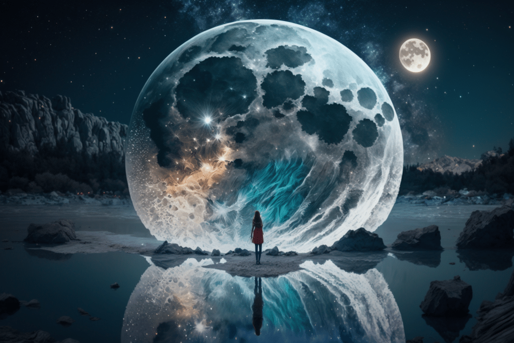 manifesting with moon water