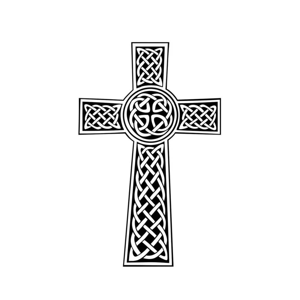 celtic cross knotted cross design