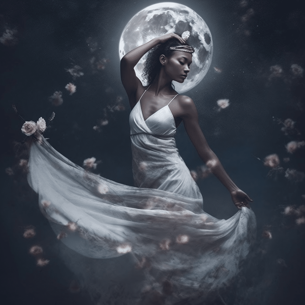 self love poetry moon goddess