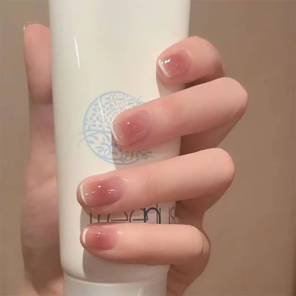 korean jelly blush nails