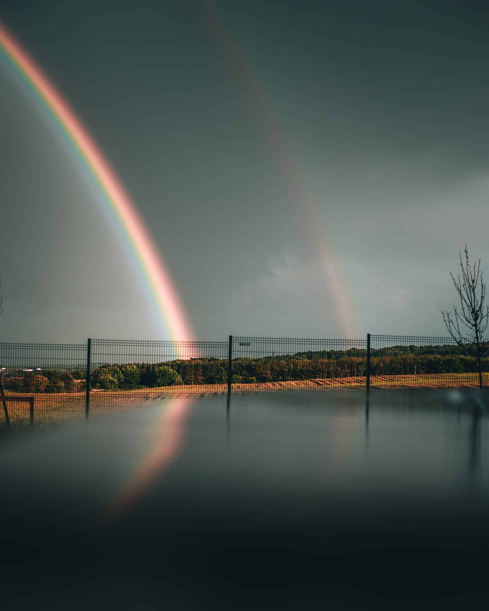 double rainbow dark band 