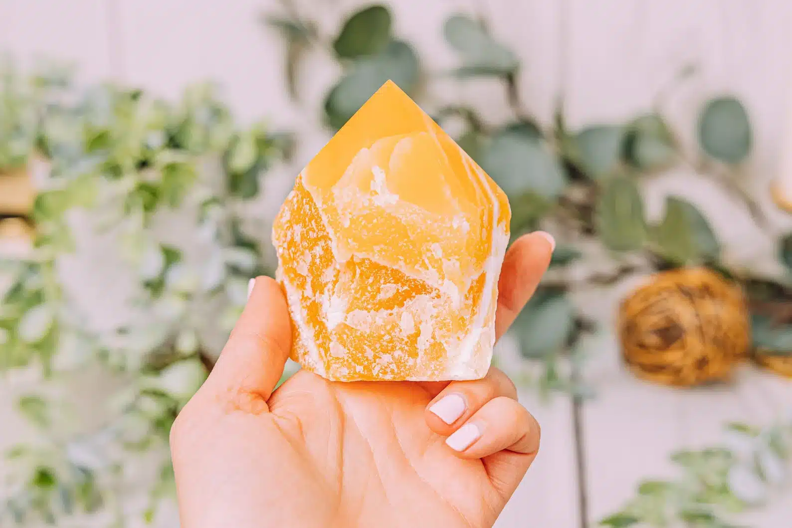 orange calcite 