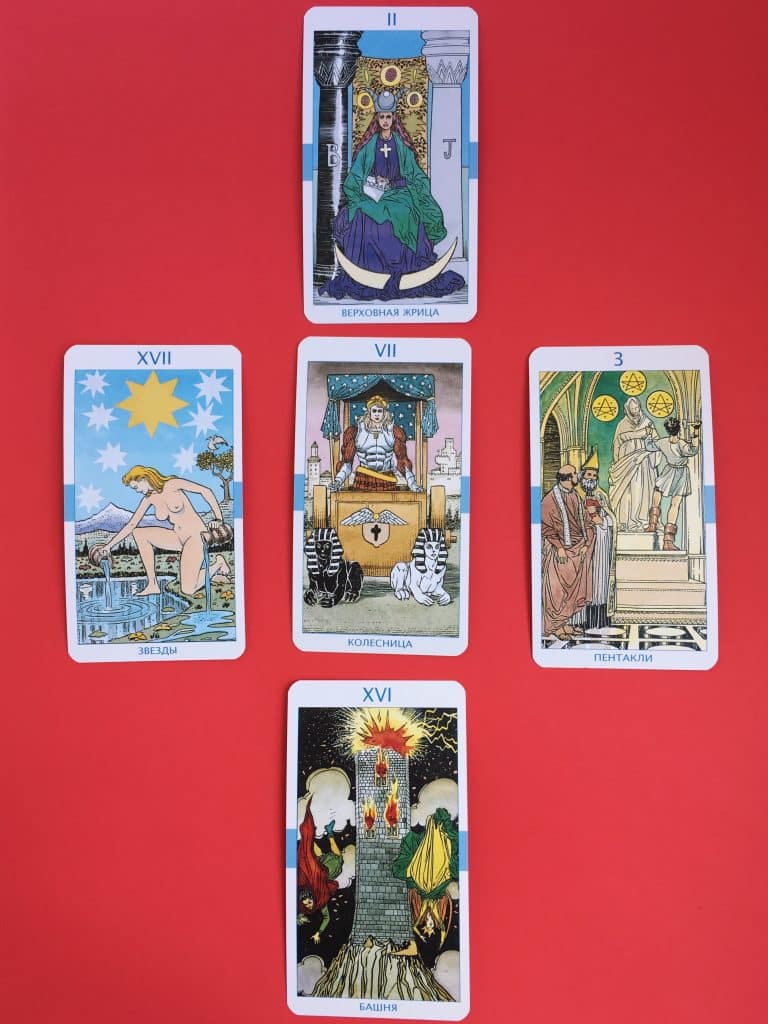 tarot card numerology spread